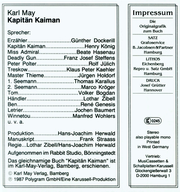 833 088-4 - Kapitän Kaiman - b